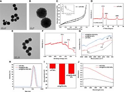 A Polydopamine-Coated Platinum Nanoplatform for Tumor-Targeted Photothermal Ablation and Migration Inhibition